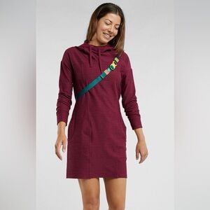 Toad & Co Intermossa hooded dress. Size XS-small